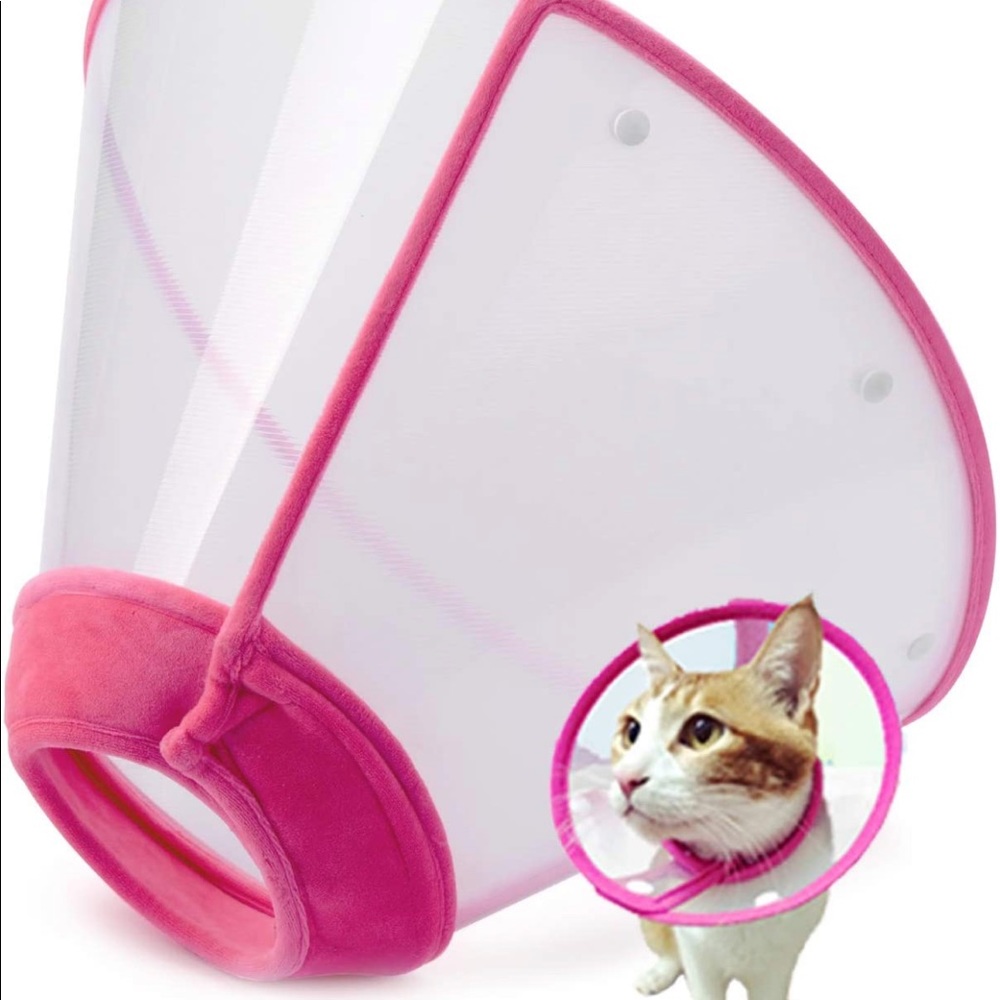 NWT Pet E Collar Recovery Cone for Cats & Small Dogs